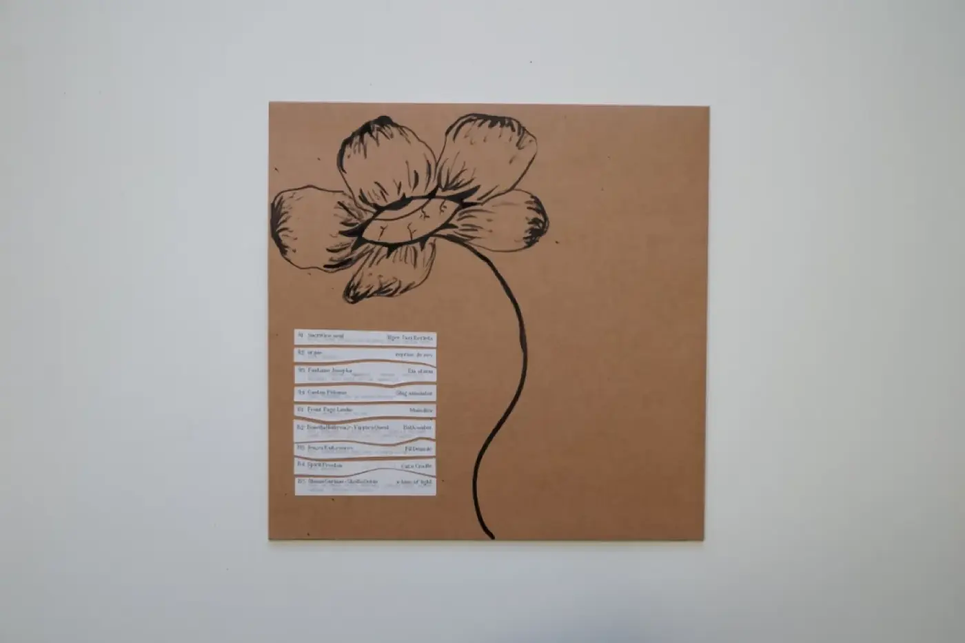 More than nowhere — vinyle — septembre 2025 — avec Adèle Pavia, Alanas Gurinas & Sholto Dobie, Amentia Siard Brochard, Arslane Smirnov… — photo 9 sur 238 — Distance Press