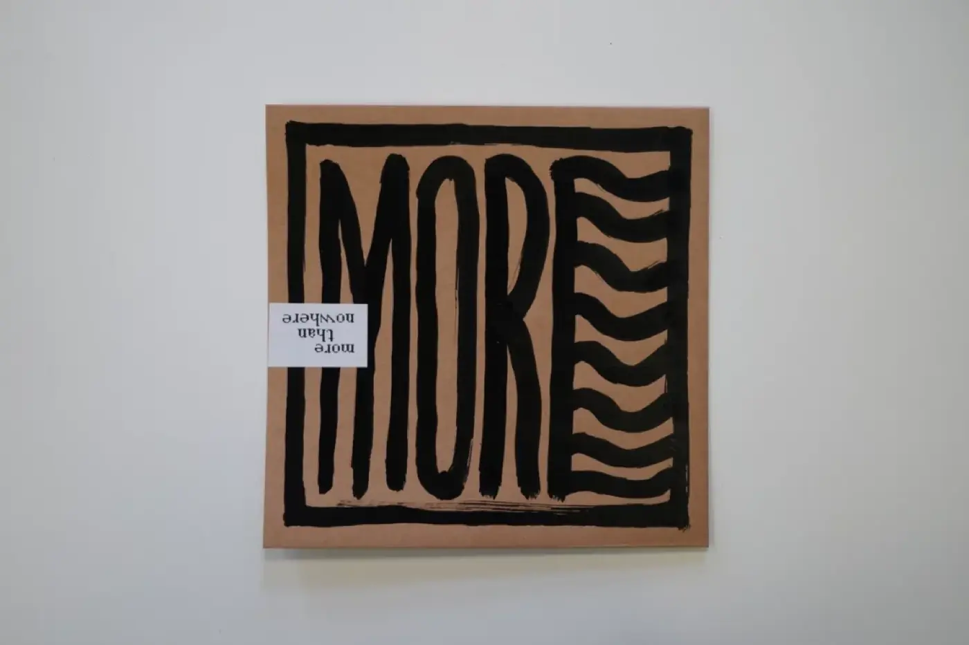 More than nowhere — vinyle — septembre 2025 — avec Adèle Pavia, Alanas Gurinas & Sholto Dobie, Amentia Siard Brochard, Arslane Smirnov… — photo 140 sur 238 — Distance Press