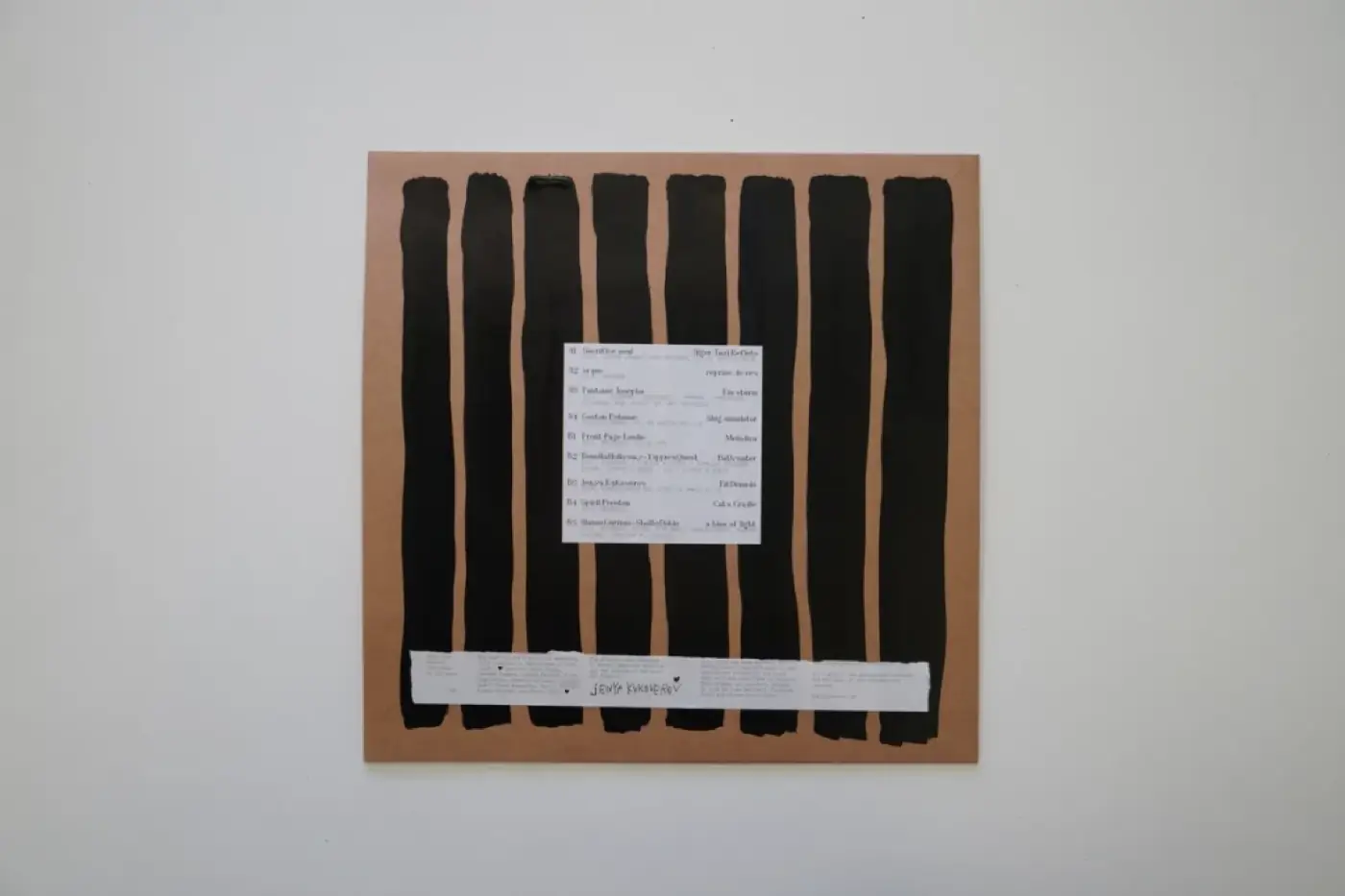 More than nowhere — vinyle — septembre 2025 — avec Adèle Pavia, Alanas Gurinas & Sholto Dobie, Amentia Siard Brochard, Arslane Smirnov… — photo 66 sur 238 — Distance Press
