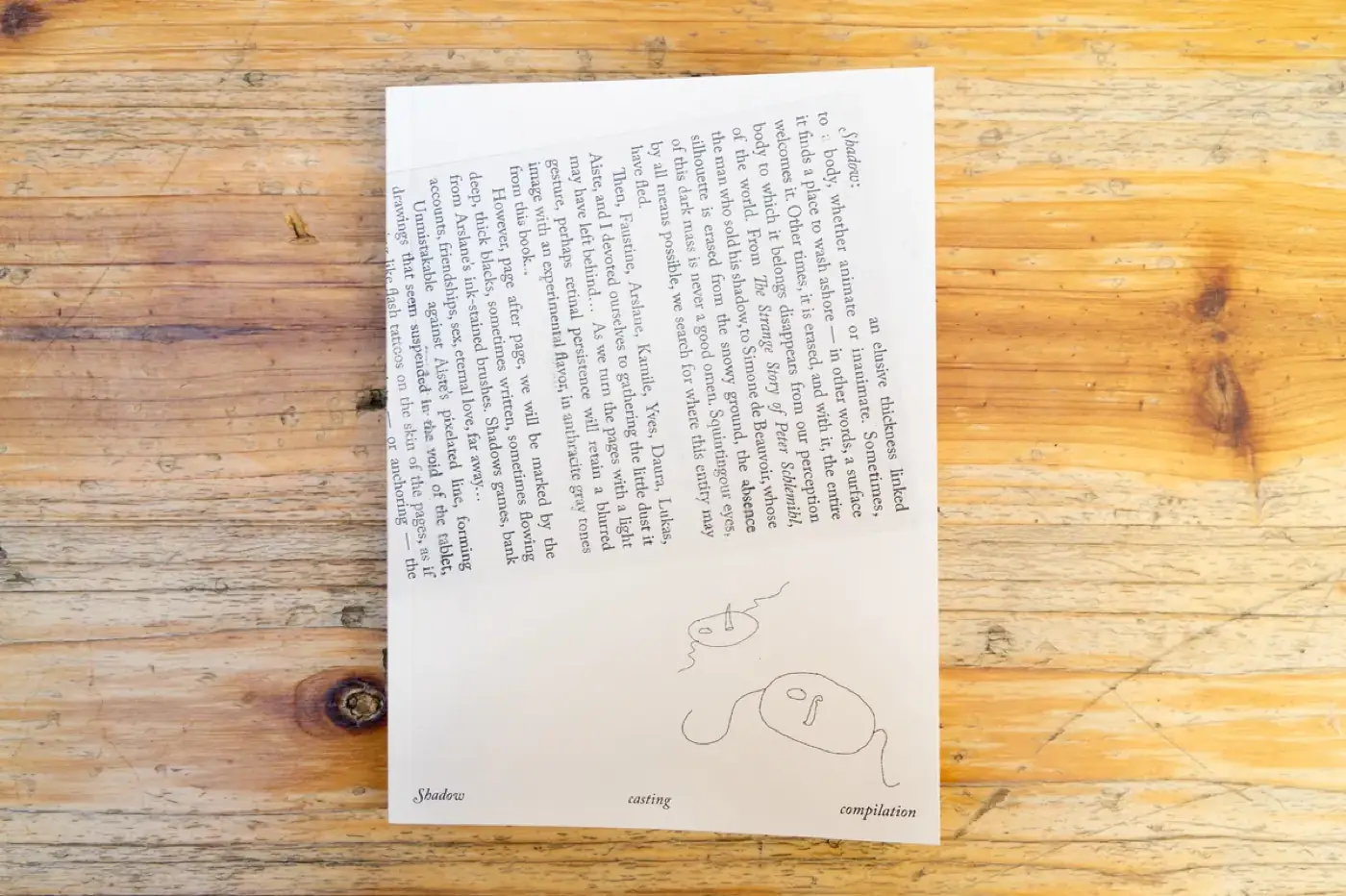 Shadow casting compilation — livre — Distance Press